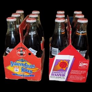 (1) 1995 & (2) 1993 - Two six bottle packs of Coca Cola Classic